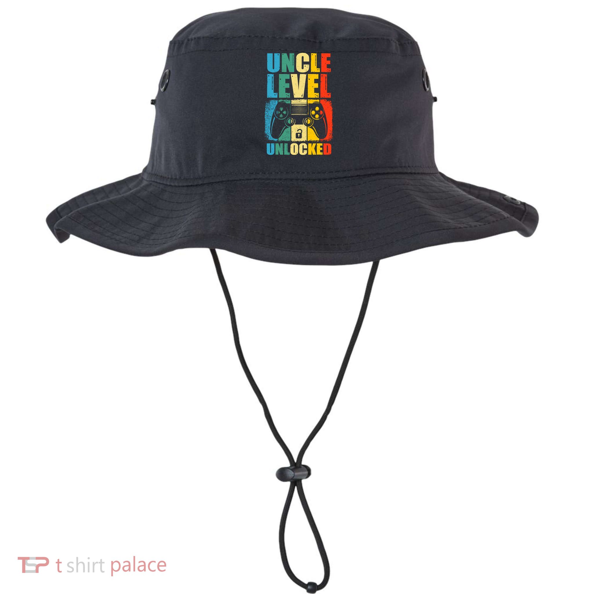 Uncle Level Unlocked Leveled Up To Uncle Promoted To Gamer Bucket Hat