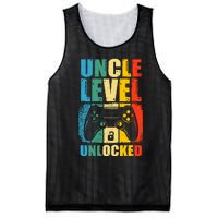 Uncle Level Unlocked Leveled Up To Uncle Promoted To Gamer Mesh Reversible Basketball Jersey Tank