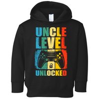 Uncle Level Unlocked Leveled Up To Uncle Promoted To Gamer Toddler Hoodie