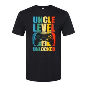 Uncle Level Unlocked Leveled Up To Uncle Promoted To Gamer Softstyle CVC T-Shirt