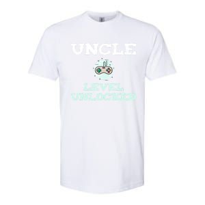 Uncle Level Unlocked Funny Uncle Gamer Video Games Cool Gift Softstyle CVC T-Shirt