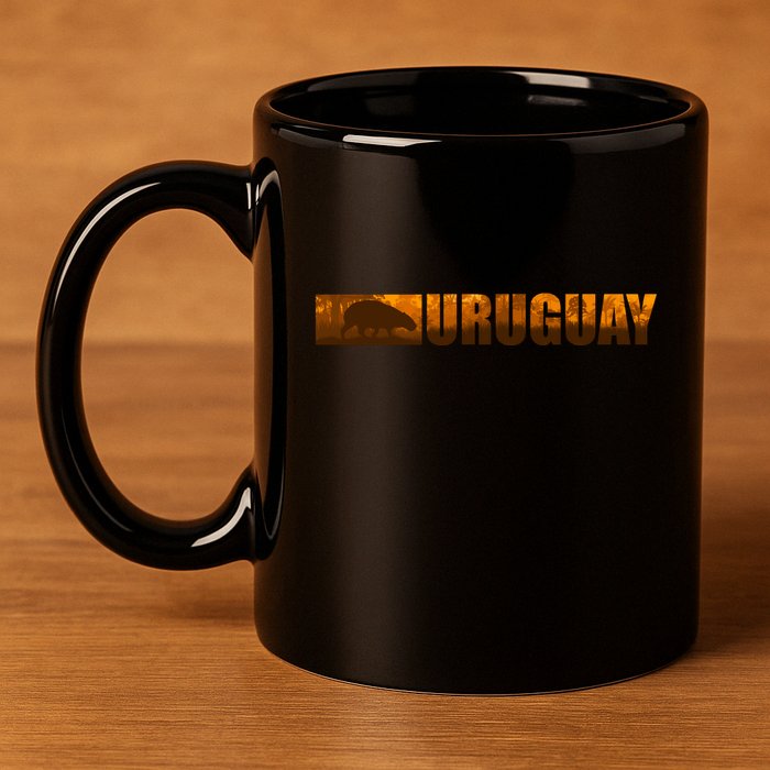 Uruguay Logo 11oz C Handle Ceramic Mug
