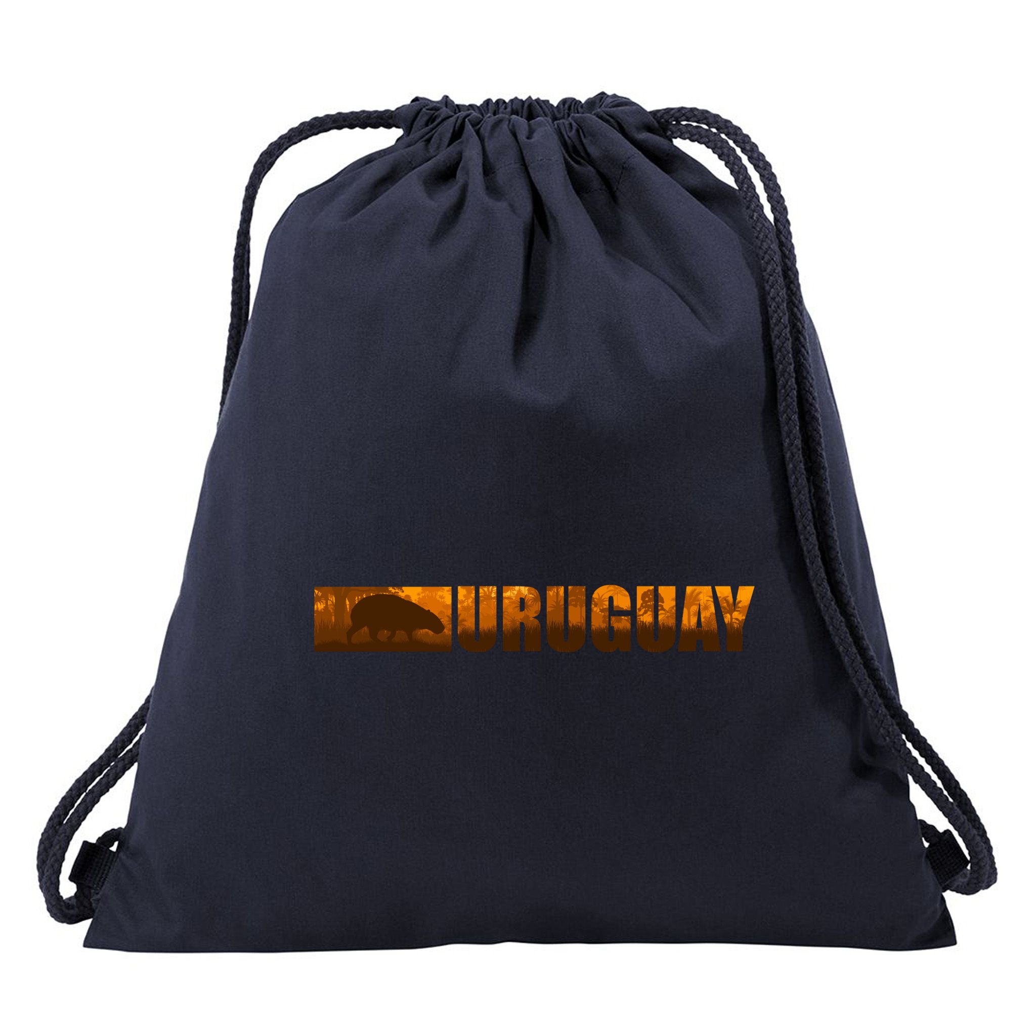 Uruguay Logo Drawstring Bag
