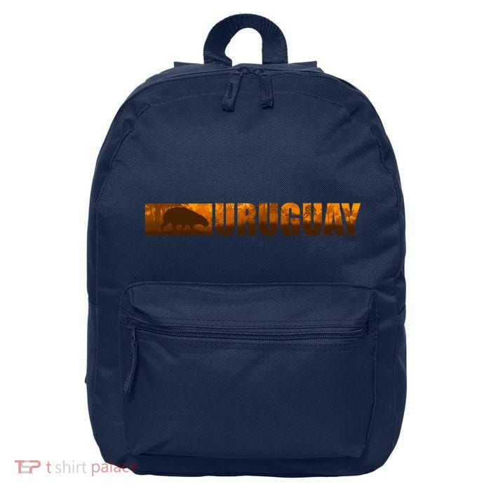 Uruguay Logo 16 in Basic Backpack