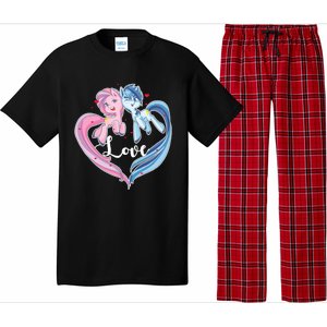 Unicorn Love Valentine's Day Gift Pajama Set