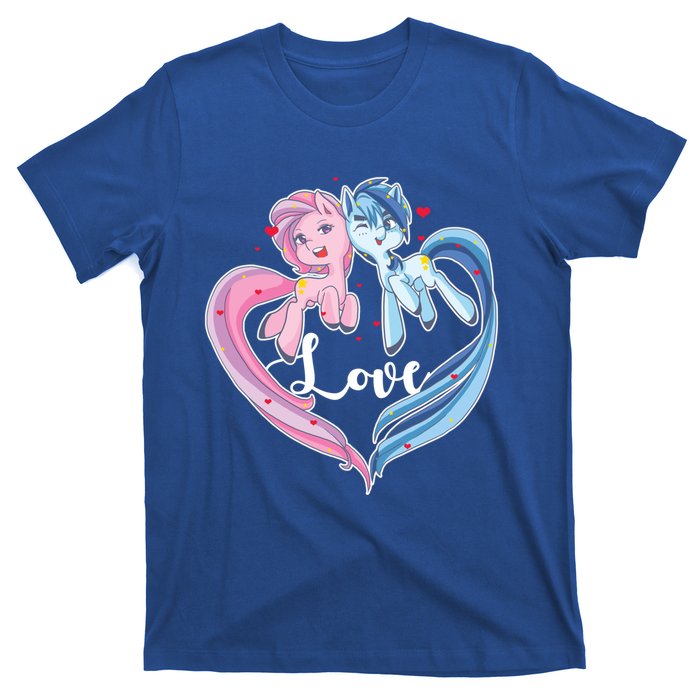 Unicorn Love Valentine's Day Gift T-Shirt