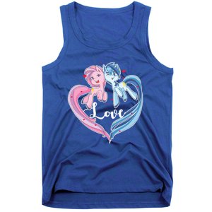 Unicorn Love Valentine's Day Gift Tank Top