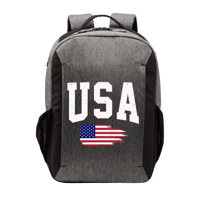 USA Logo Vintage Team Flag America Vector Backpack