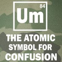 Um The Atomic Symbol For Confusion Legacy Tie Dye Trucker Hat