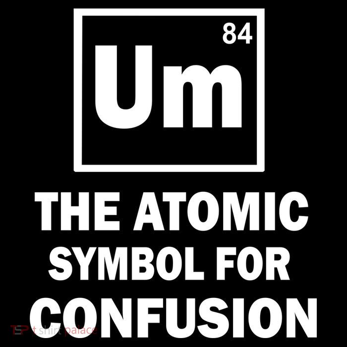 Um The Atomic Symbol For Confusion City Backpack