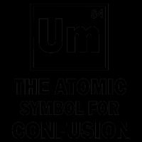 Um The Atomic Symbol For Confusion 16oz Travel Tumbler
