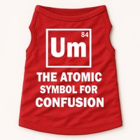 Um The Atomic Symbol For Confusion Doggie Tank