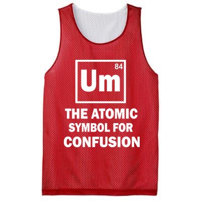 Um The Atomic Symbol For Confusion Mesh Reversible Basketball Jersey Tank