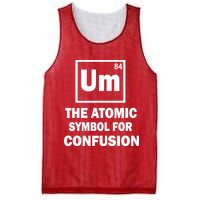 Um The Atomic Symbol For Confusion Mesh Reversible Basketball Jersey Tank