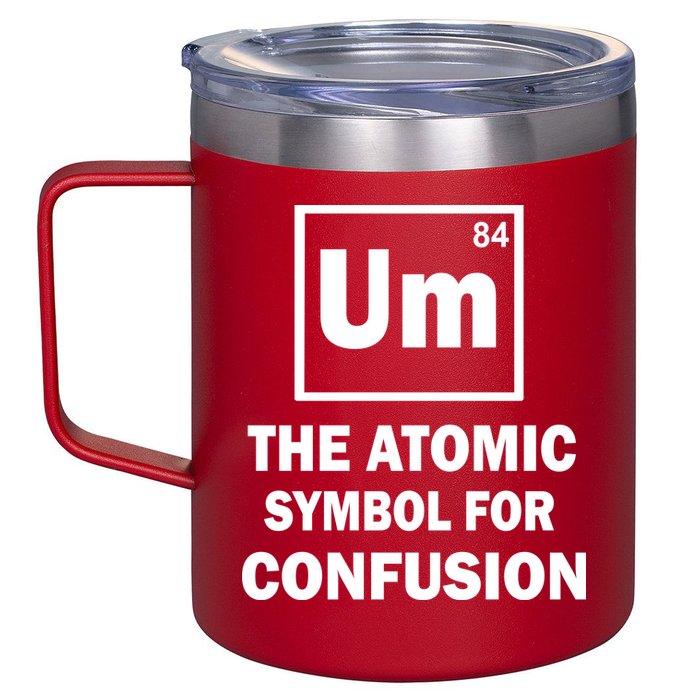 Um The Atomic Symbol For Confusion 12oz Stainless Steel Coffee Mug