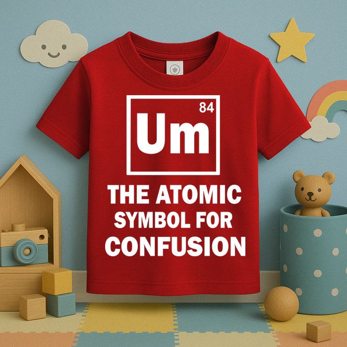 Um The Atomic Symbol For Confusion Toddler T-Shirt