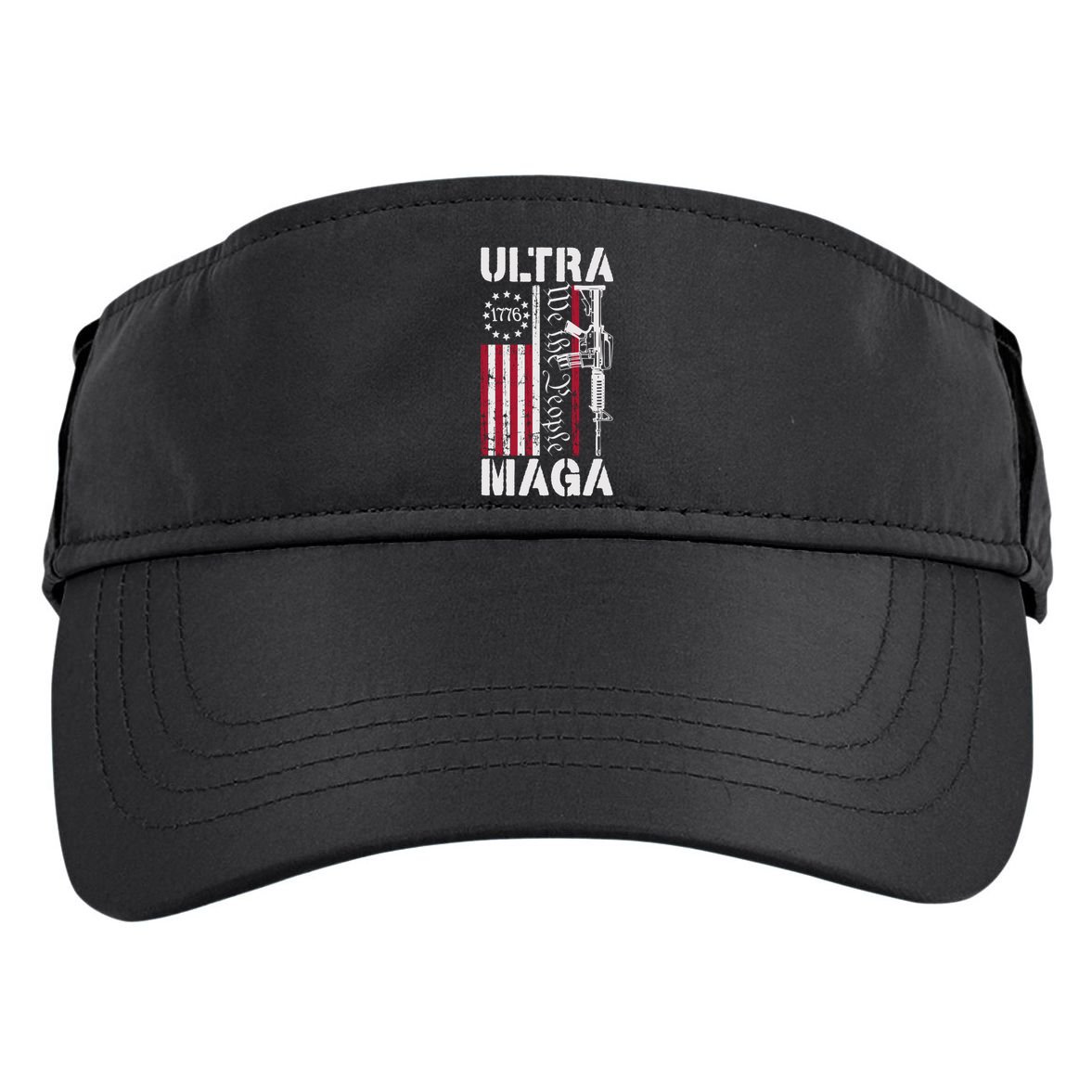 Ultra Maga 2024 American Flag Anti Joe Biden Ultra Maga Adult Drive Performance Visor
