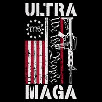 Ultra Maga 2024 American Flag Anti Joe Biden Ultra Maga Flatbill Hat