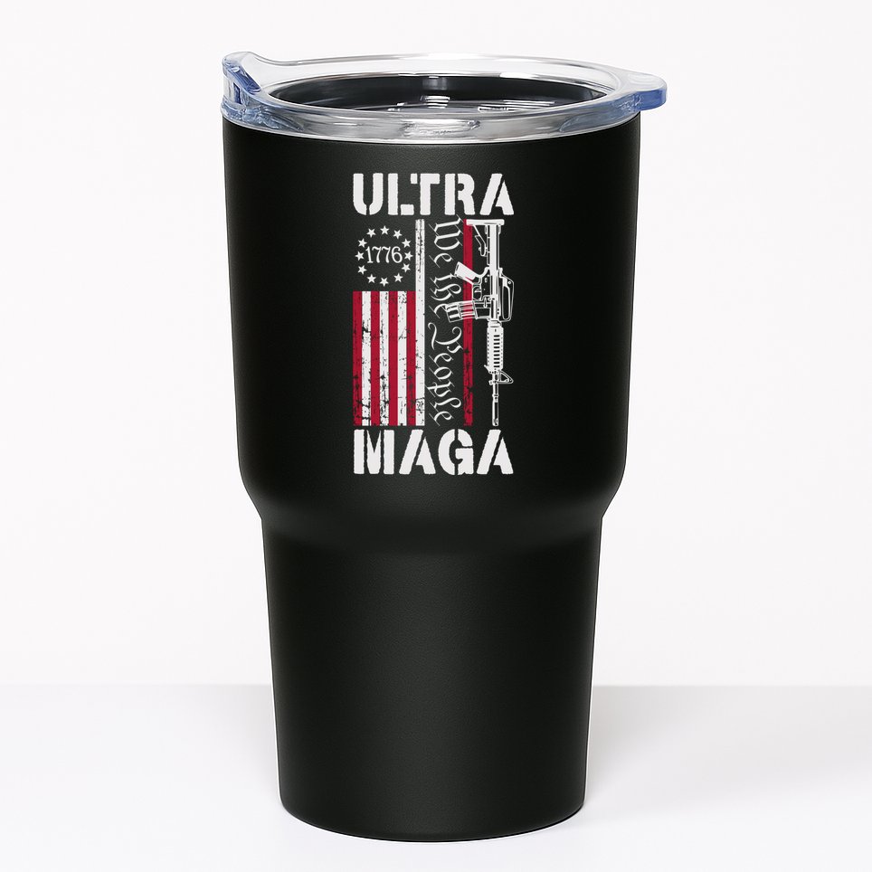 Ultra Maga 2024 American Flag Anti Joe Biden Ultra Maga Tumbler