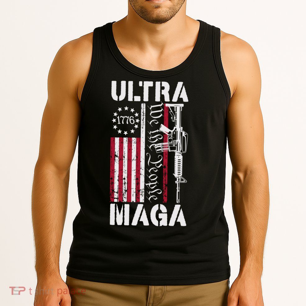 Ultra Maga 2024 American Flag Anti Joe Biden Ultra Maga Tank Top