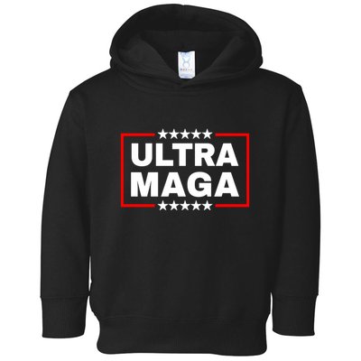 Ultra Maga 2024 Star Toddler Hoodie