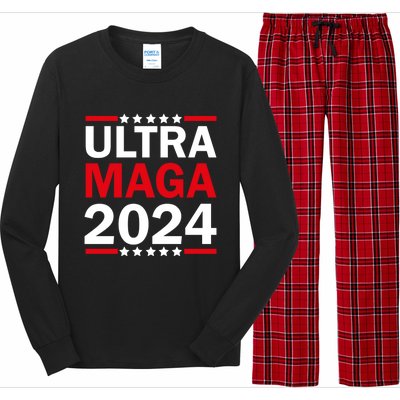 Ultra MAGA 2024 Long Sleeve Pajama Set