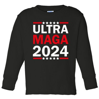 Ultra MAGA 2024 Toddler Long Sleeve Shirt