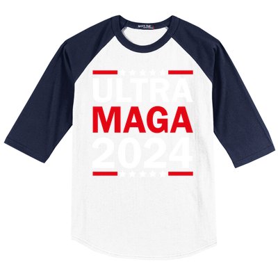 Ultra MAGA 2024 Baseball Sleeve Shirt