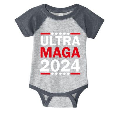 Ultra MAGA 2024 Infant Baby Jersey Bodysuit