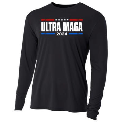 Ultra Maga 2024 Felon Conviction Cooling Performance Long Sleeve Crew