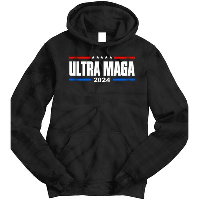 Ultra Maga 2024 Felon Conviction Tie Dye Hoodie