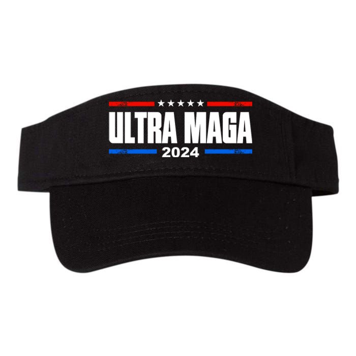 Ultra Maga 2024 Felon Conviction Valucap Bio-Washed Visor