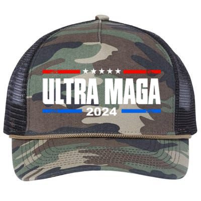 Ultra Maga 2024 Felon Conviction Retro Rope Trucker Hat Cap