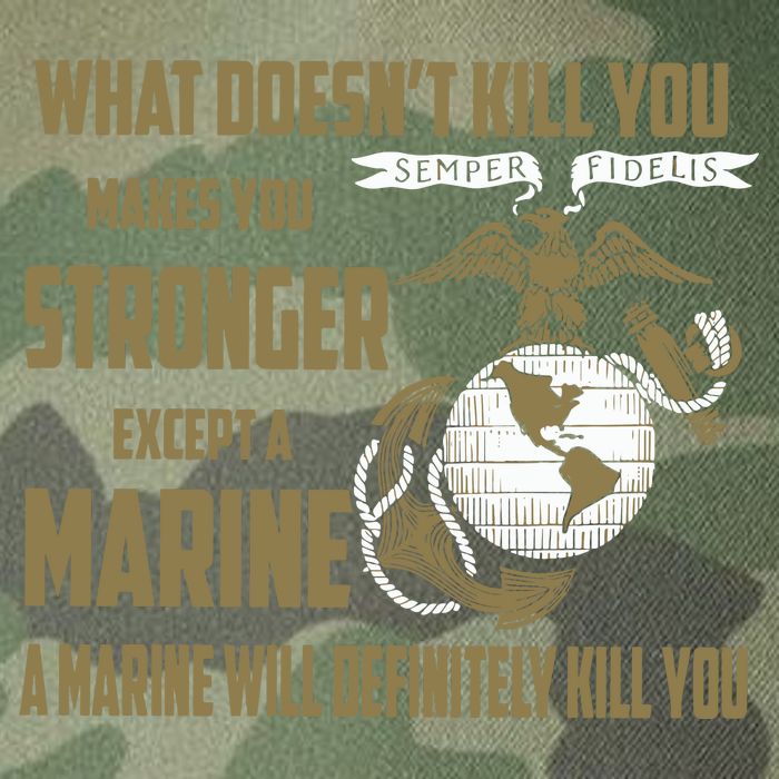Marine What Doesn't Kill You Makes Your Stronger US Legacy Tie Dye Trucker Hat