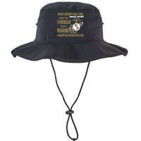 Marine What Doesn't Kill You Makes Your Stronger US Bucket Hat