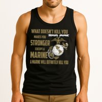 Marine What Doesn't Kill You Makes Your Stronger US Tank Top
