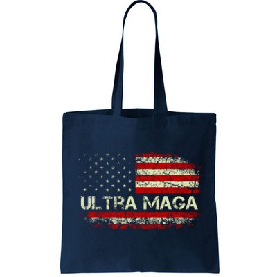 Ultra Maga American Flag Tote Bag