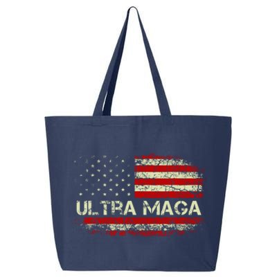 Ultra Maga American Flag 25L Jumbo Tote