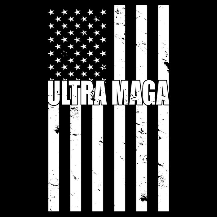 Ultra Maga American Flag Cooling Performance Crew T-Shirt