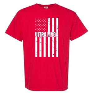 Ultra Maga American Flag Garment-Dyed Heavyweight T-Shirt