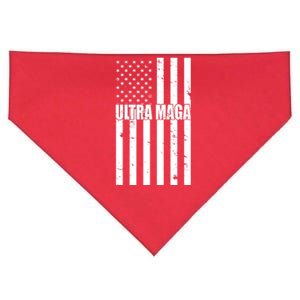 Ultra Maga American Flag USA-Made Doggie Bandana