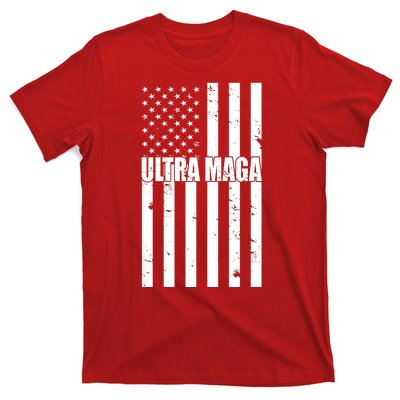 Ultra Maga American Flag T-Shirt