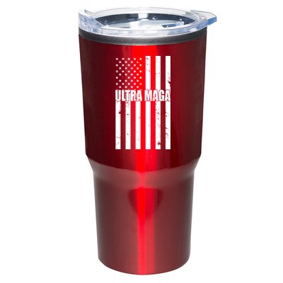Ultra Maga American Flag Tumbler