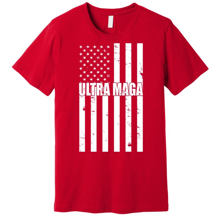 Ultra Maga American Flag Premium T-Shirt