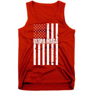 Ultra Maga American Flag Tank Top