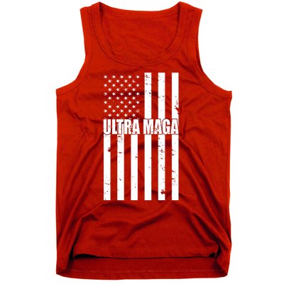 Ultra Maga American Flag Tank Top