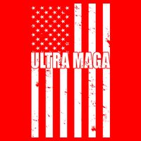 Ultra Maga American Flag Toddler T-Shirt