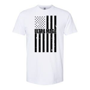 Ultra Maga American Flag Softstyle CVC T-Shirt