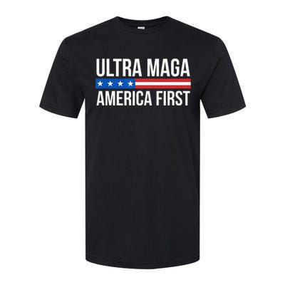 Ultra Maga America First Softstyle CVC T-Shirt