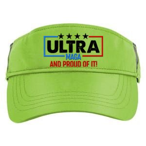 Ultra Maga And Proud Of It Adult Drive Performance Visor